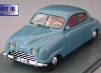SAAB 92 B bleue 1952 43éme 
