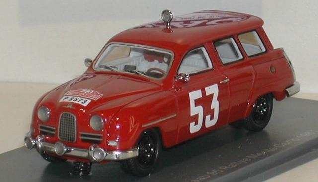 SAAB 95 1961 Monte Carlo 43éme 