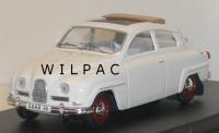 SAAB 96 1960 blanche toit ouvrant 43éme