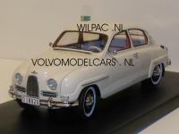 SAAB 96 1963 blanche 18éme 