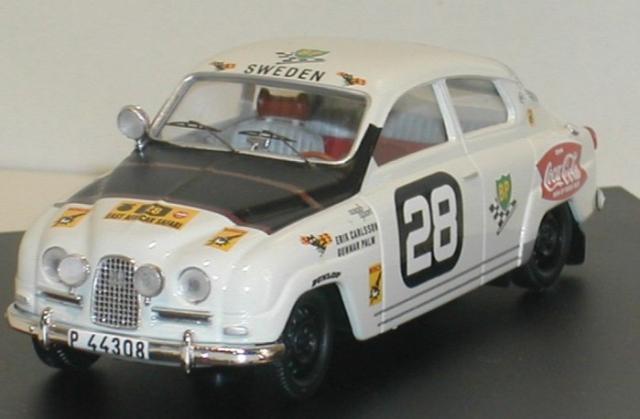 SAAB 96 1964 African Safari Rally 43éme Fabrication Troféu