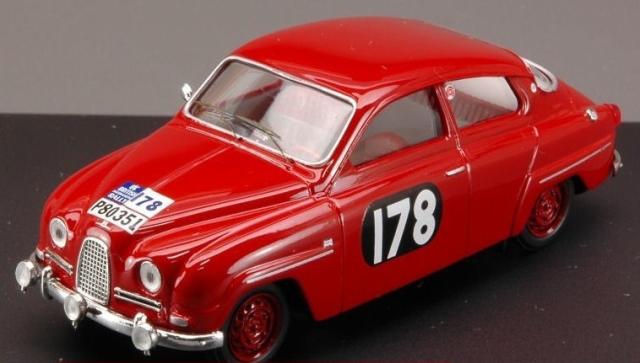 SAAB 96 2 temps RAC 1960 Carlsson 43éme Fabrication Troféu